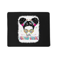 Hello Second Grade Back To School Hair Bun First Day Mousepad