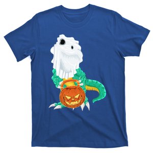 Halloween Spooky Ghost T Rex Dinosaur Rawr Trick Or Treat Gift T-Shirt