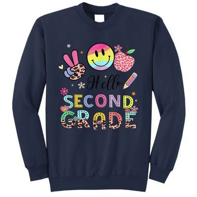 Hello Second Grade 2nd Grade First Day Of School Gift Sweatshirt