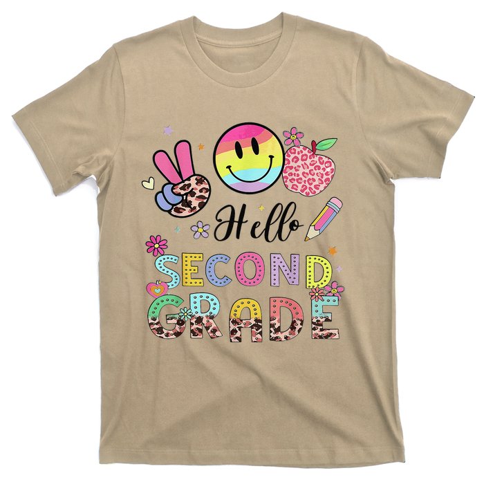 Hello Second Grade 2nd Grade First Day Of School Gift T-Shirt