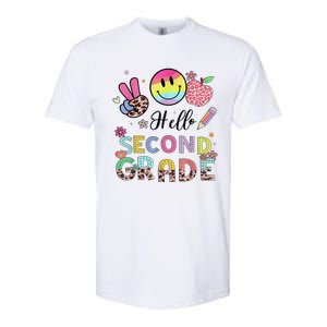 Hello Second Grade 2nd Grade First Day Of School Gift Softstyle® CVC T-Shirt