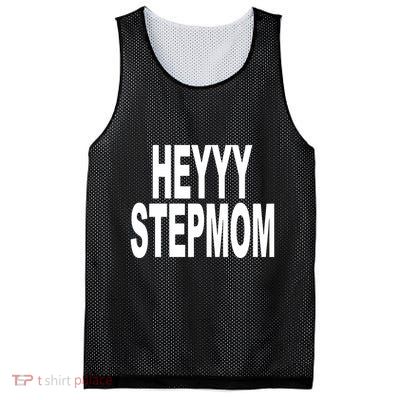 Heyyy Stepmom Mesh Reversible Basketball Jersey Tank