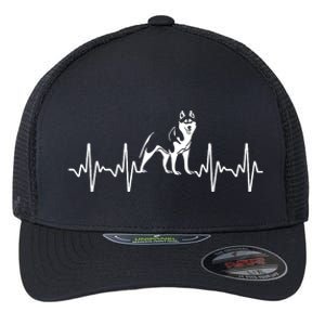 Husky Siberian Husky Dog Husky Lover Flexfit Unipanel Trucker Cap