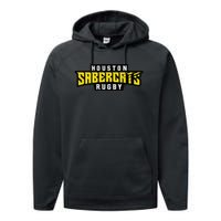 HOUSTON SABERCATS Performance Fleece Hoodie