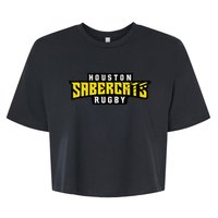 HOUSTON SABERCATS Bella+Canvas Jersey Crop Tee