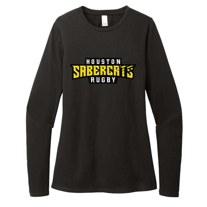 HOUSTON SABERCATS Womens CVC Long Sleeve Shirt