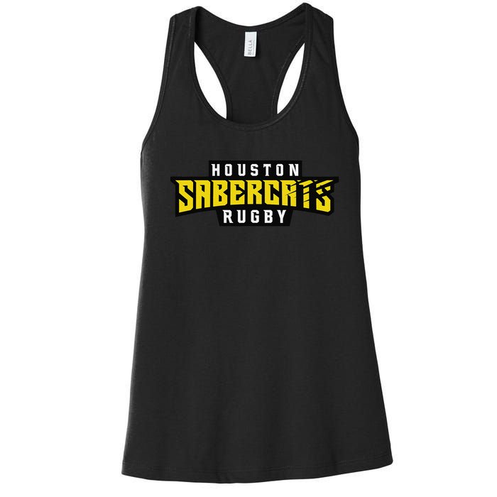 HOUSTON SABERCATS Women's Racerback Tank