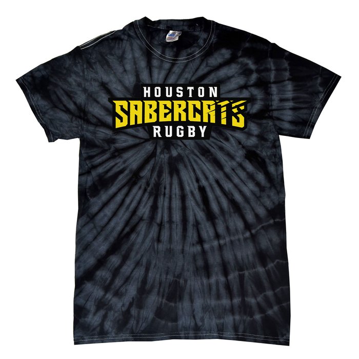 HOUSTON SABERCATS Tie-Dye T-Shirt