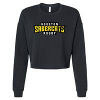 HOUSTON SABERCATS Cropped Pullover Crew