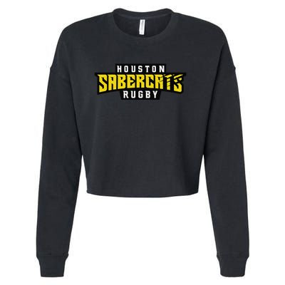 HOUSTON SABERCATS Cropped Pullover Crew