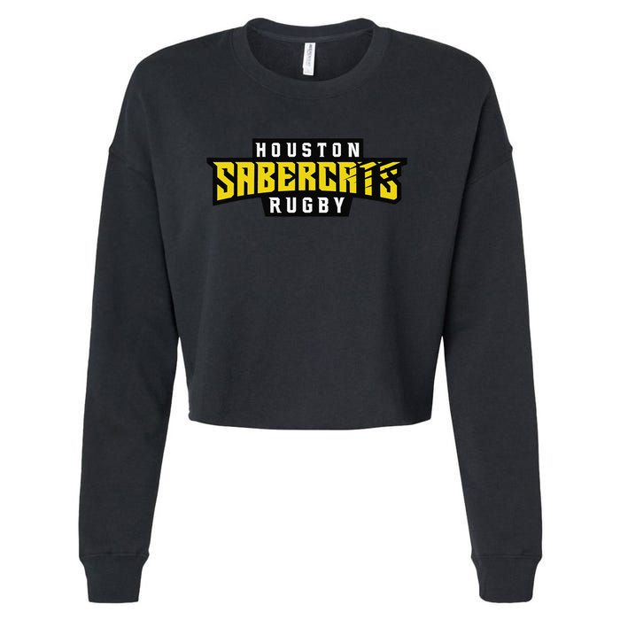 HOUSTON SABERCATS Cropped Pullover Crew