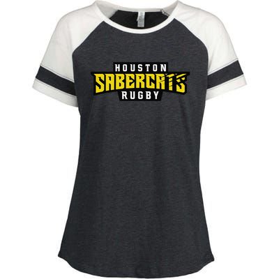 HOUSTON SABERCATS Enza Ladies Jersey Colorblock Tee