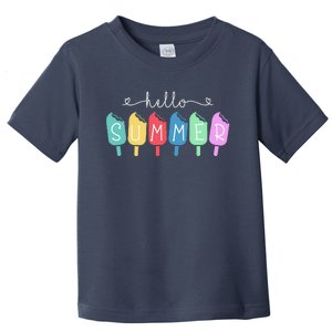 Hello Summer Happy Last Day School Teacher Student Toddler T-Shirt