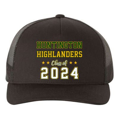 High School Huntington Highlanders Class Of 2024 Yupoong Adult 5-Panel Trucker Hat