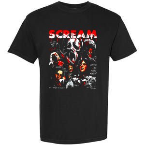 Halloween Scream Horror Movie Garment-Dyed Heavyweight T-Shirt