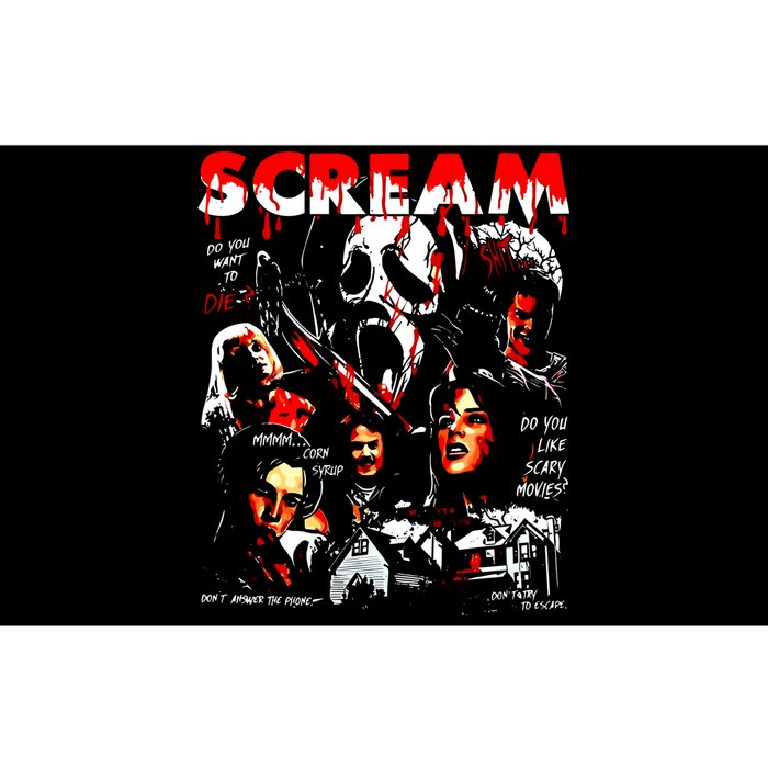 Halloween Scream Horror Movie Bumper Sticker