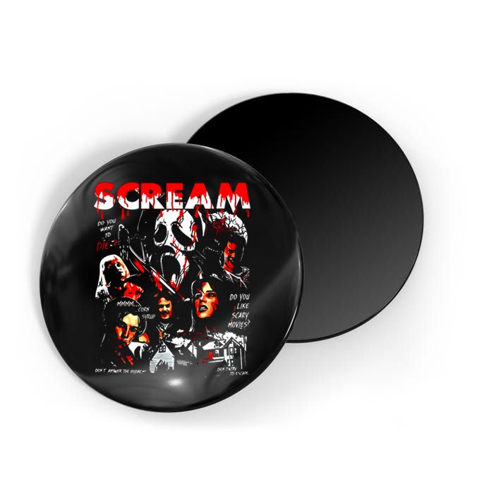 Halloween Scream Horror Movie Magnet