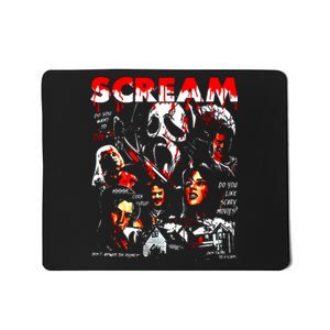 Halloween Scream Horror Movie Mousepad