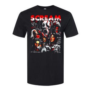 Halloween Scream Horror Movie Softstyle CVC T-Shirt