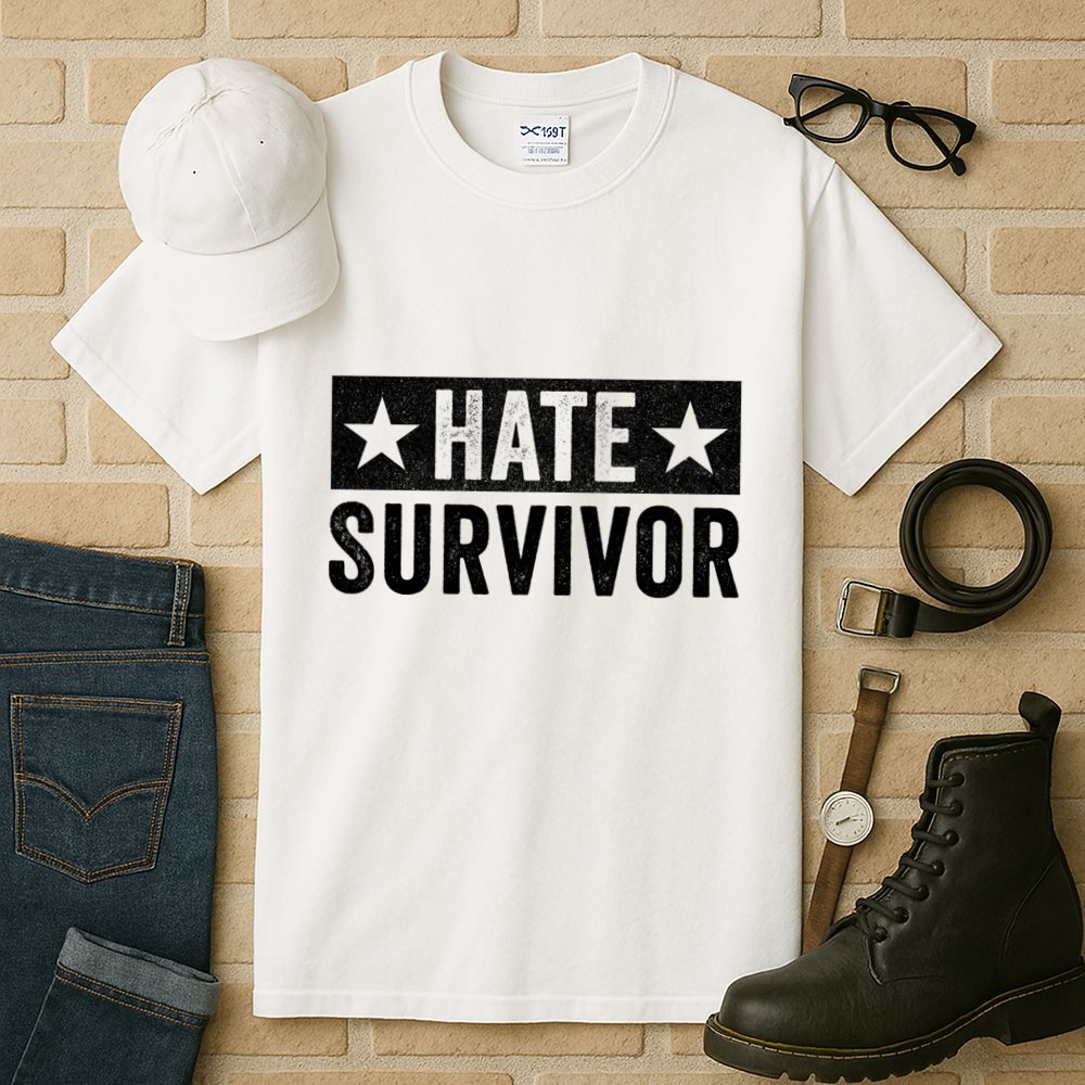 Hate Survivor Tall T-Shirt