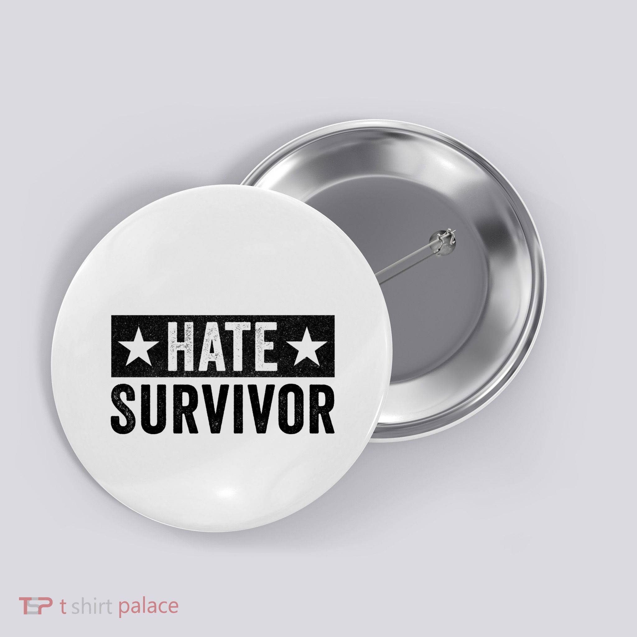 Hate Survivor Button
