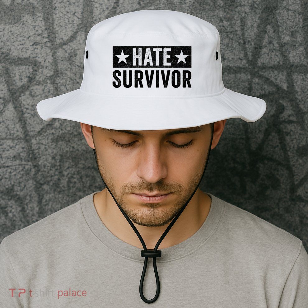 Hate Survivor Bucket Hat