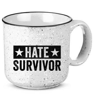 Hate Survivor 15oz Campfire Ceramic Mug