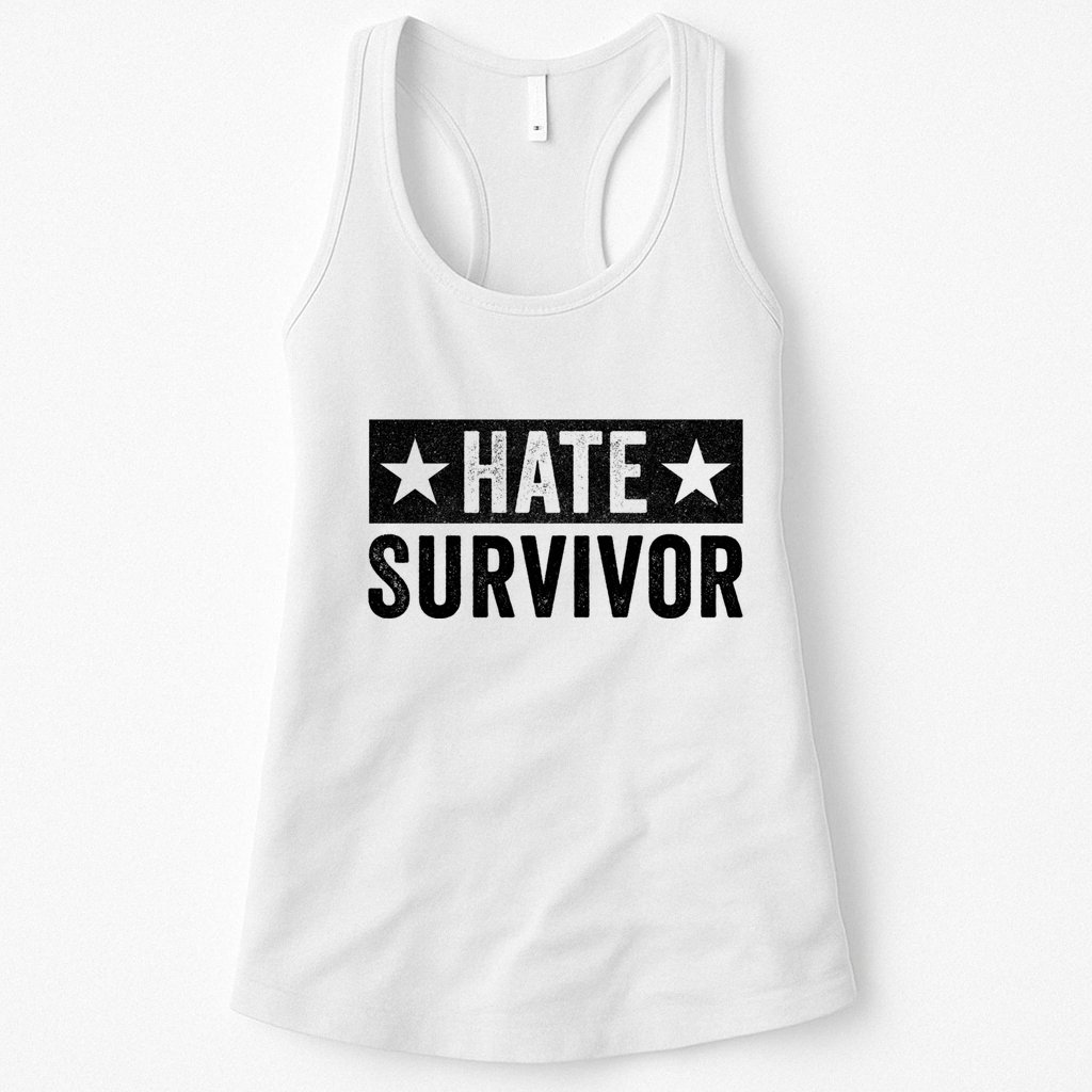 Hate Survivor Womens Tank Top