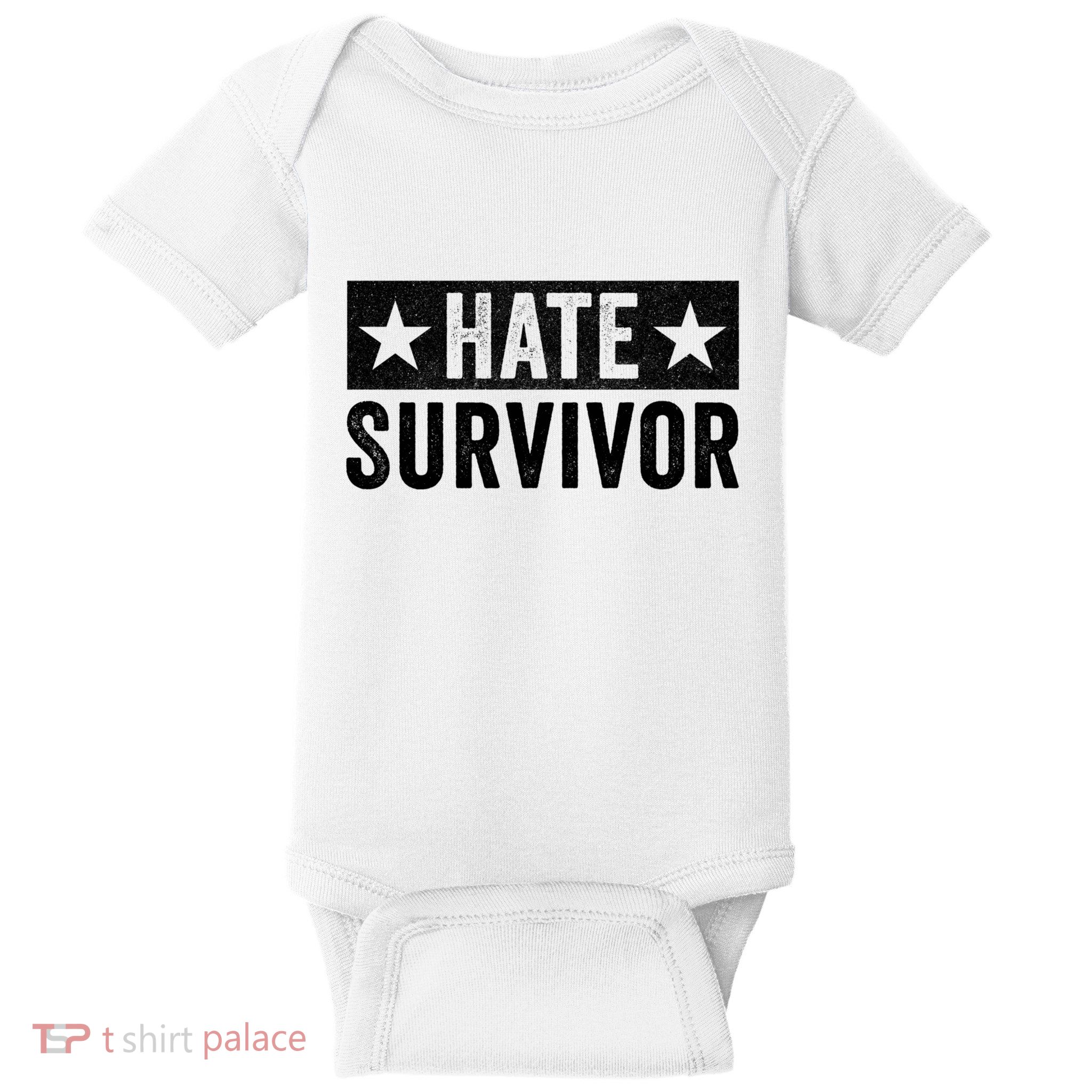 Hate Survivor Baby Bodysuit