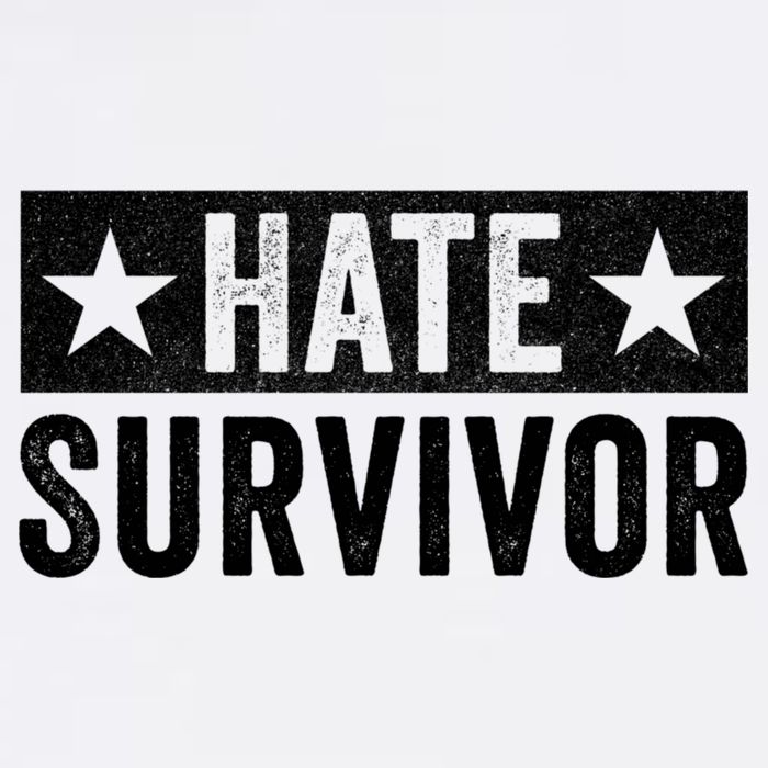 Hate Survivor Golf Towel