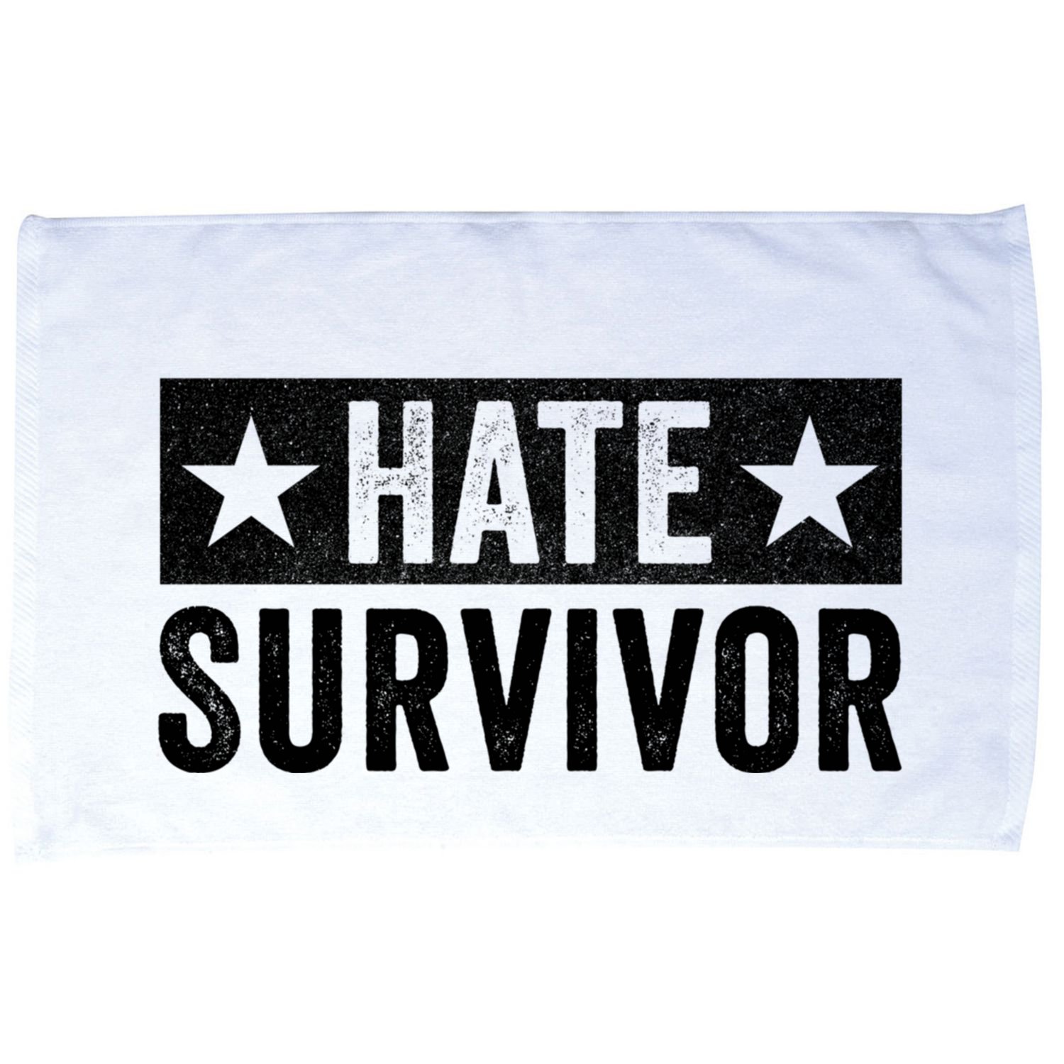 Hate Survivor Microfiber Hand Towel