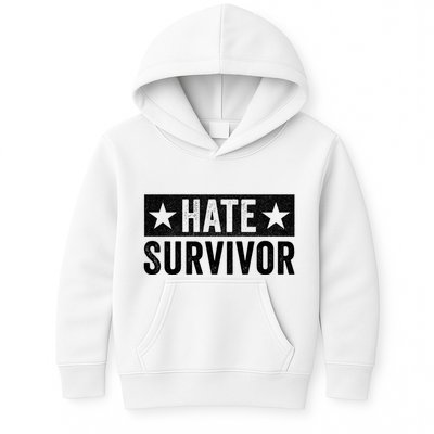 Hate Survivor Kids Hoodie