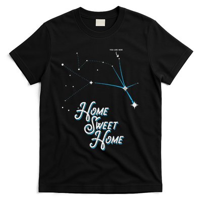 Home Sweet Home Zeta Reticuli Alien Betty Hill Star Map T-Shirt