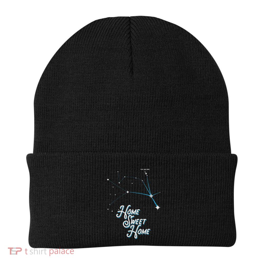 Home Sweet Home Zeta Reticuli Alien Betty Hill Star Map Beanie