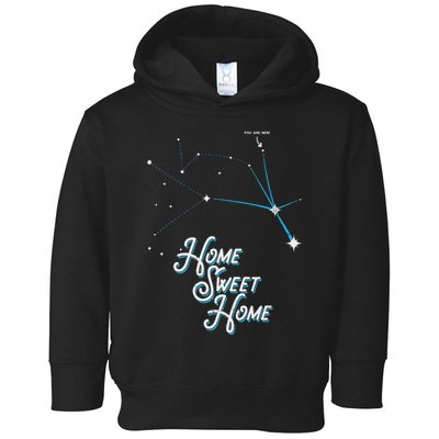 Home Sweet Home Zeta Reticuli Alien Betty Hill Star Map Toddler Hoodie