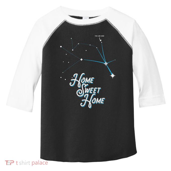 Home Sweet Home Zeta Reticuli Alien Betty Hill Star Map Toddler Fine Jersey T-Shirt