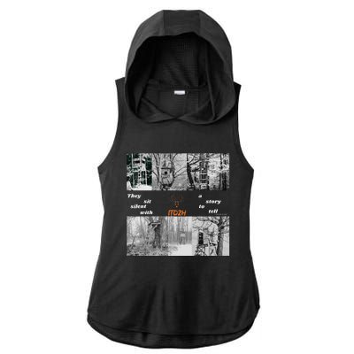 Hunting Secrets Ladies PosiCharge Tri-Blend Wicking Draft Hoodie Tank