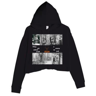 Hunting Secrets Crop Fleece Hoodie