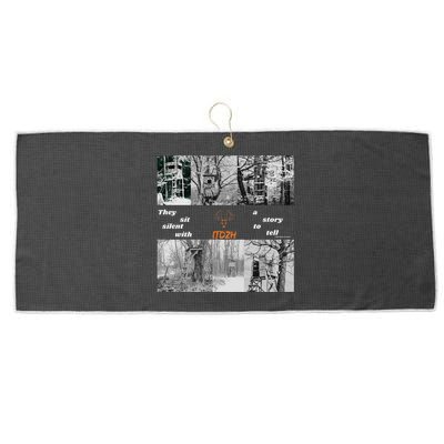 Hunting Secrets Large Microfiber Waffle Golf Towel