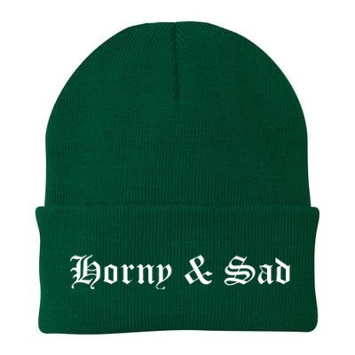 Horny & Sad Knit Cap Winter Beanie