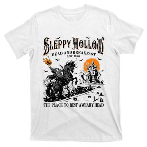 Halloween Sleepy Hollow Dead And Breakfast T-Shirt