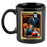 Halloween Safety 11oz C Handle Ceramic Mug