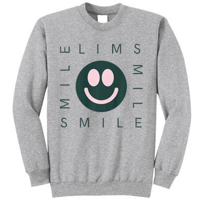 Happy Smile Tall Sweatshirt