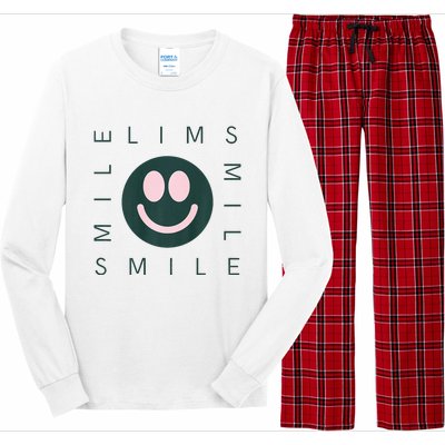 Happy Smile Long Sleeve Pajama Set