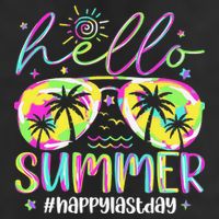Hello Summer Happy Last Day Of School Teacher Student Cool Comfort Performance Bucket Hat