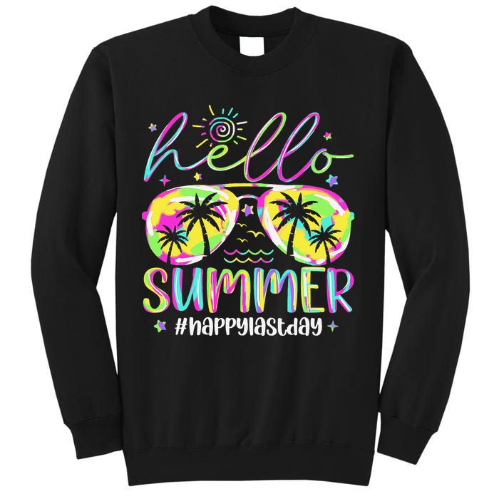 Hello Summer Happy Last Day Of School Teacher Student Sweatshirt