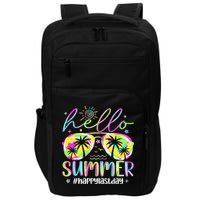 Hello Summer Happy Last Day Of School Teacher Student Impact Tech Backpack