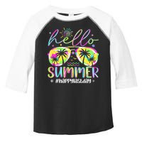 Hello Summer Happy Last Day Of School Teacher Student Toddler Fine Jersey T-Shirt