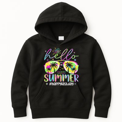 Hello Summer Happy Last Day Of School Teacher Student Kids Hoodie