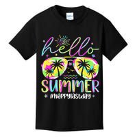Hello Summer Happy Last Day Of School Teacher Student Kids T-Shirt